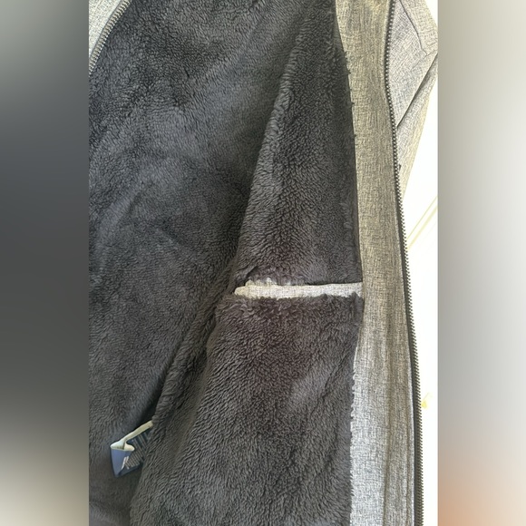 NWT Dockers Men’s Gray Bomber Jacket With Fleece Lining Size XL - Picture 12 of 13